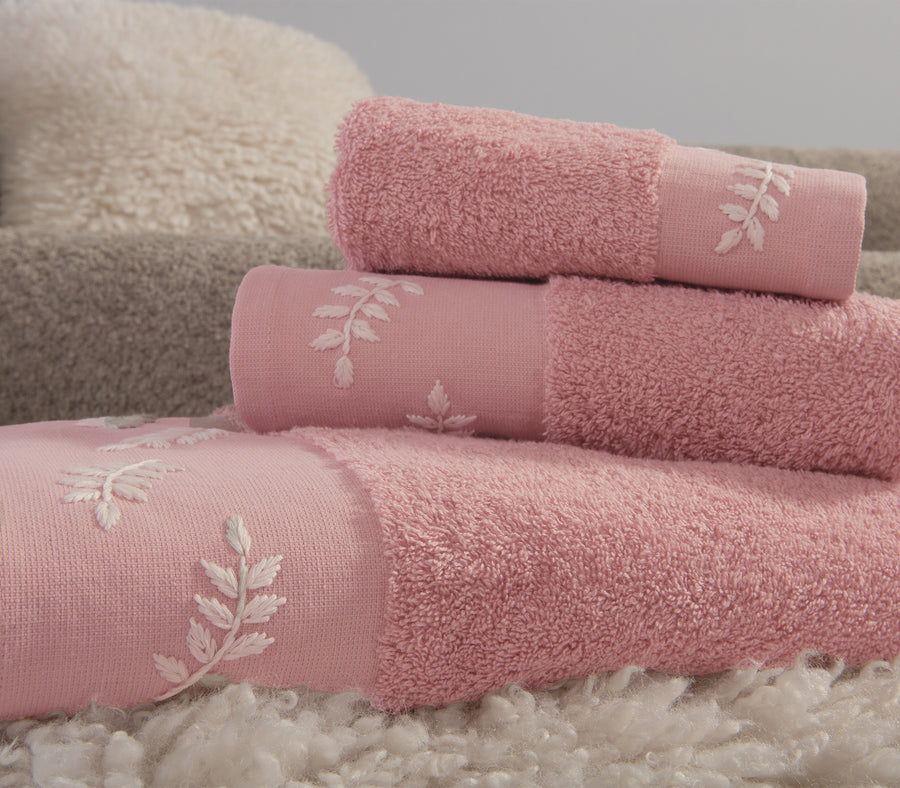Σετ Πετσέτες 3τμχ Ροζ Amaranda Nef-Nef Homeware
