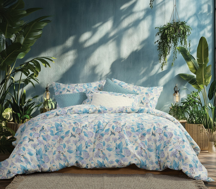 Σετ Σεντόνια Υπέρδιπλα Μπλε Dream On Blue 240X270  Nef-Nef Homeware