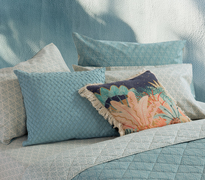 Κουβερλί Υπέρδιπλο Μπλε 230Χ240 Sorento Blue Nef-Nef Homeware