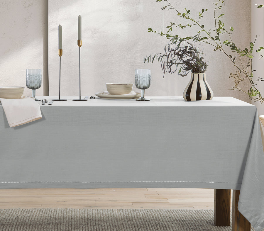 Τραπεζομάντηλο Ανοιχτό Γκρι Steady 150X300 Nef-Nef Homeware