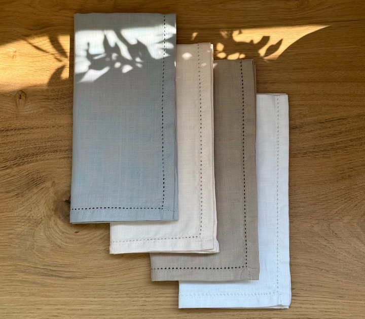 Πετσέτα Φαγητού Λευκο Steady 48X48 Nef-Nef Homeware