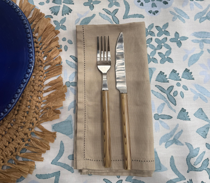 Πετσέτα Φαγητού Εκρου Steady 48X48 Nef-Nef Homeware