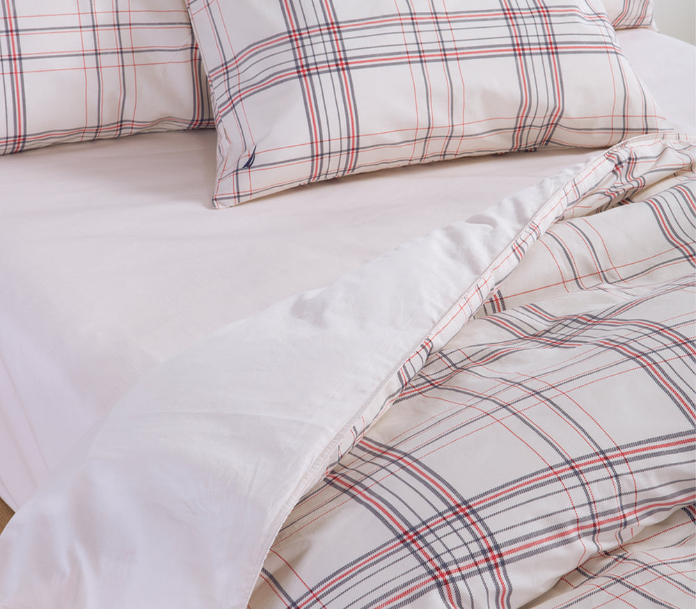 Σετ Παπλωματοθήκη Υπέρδιπλη Εκρού Nau Navigate 240X220  Nef-Nef Homeware