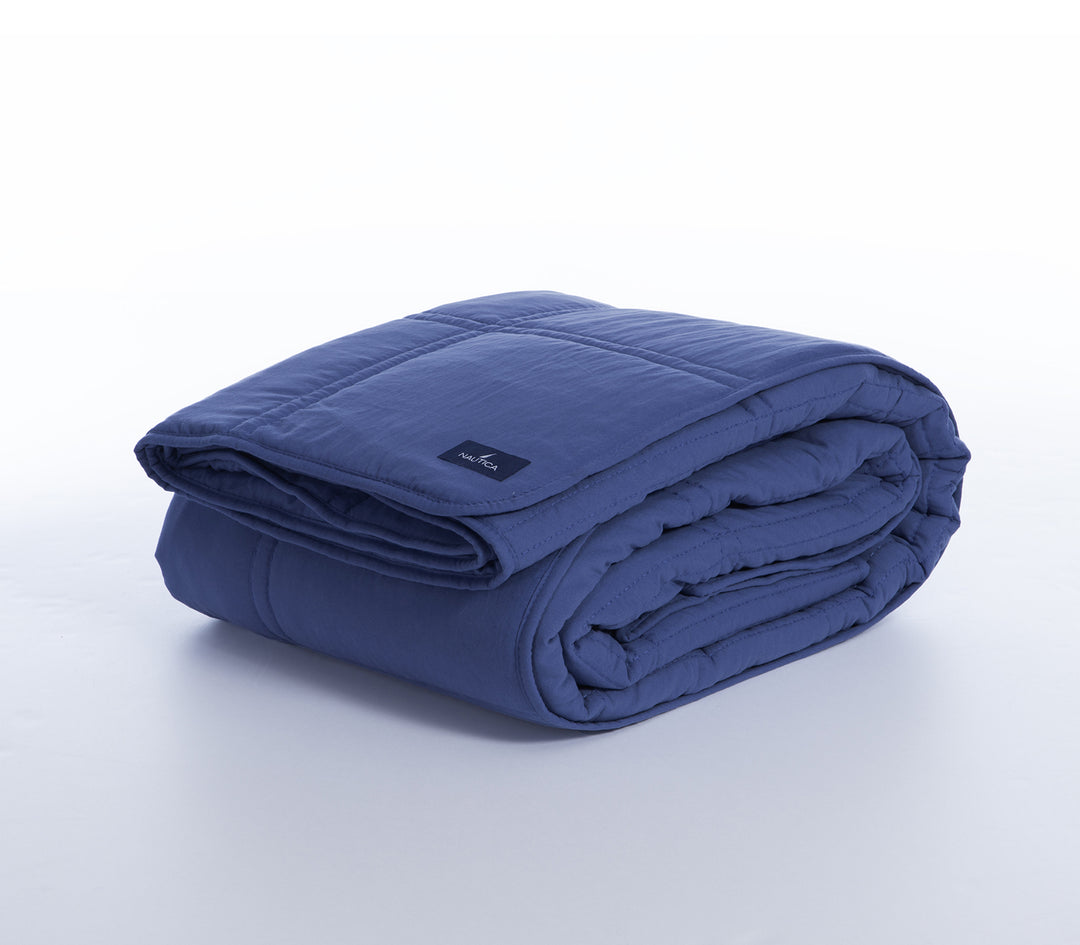 Κουβερλί Υπέρδιπλο Μπλε Nau Navy 230X240 Nef-Nef Homeware
