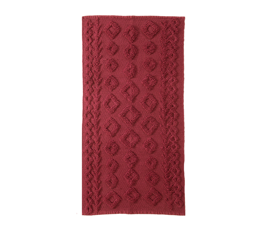 Μπορντό Χαλί Βαμβακερό Houlio 70X140 Nef-Nef Homeware