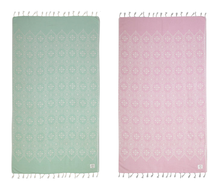 Πετσέτα Θαλάσσης Μωβ Degenis 90X170 Nef-Nef Homeware