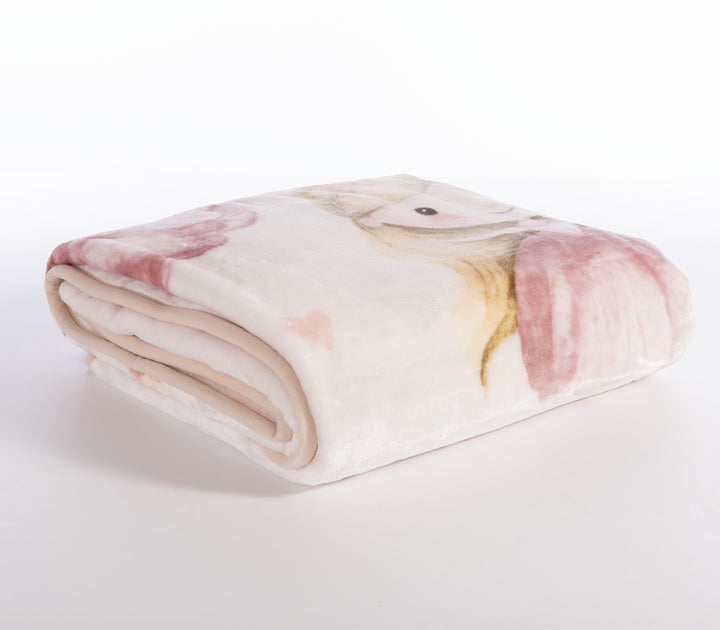 Παιδική Κουβέρτα Ροζ Our Princess Nef-Nef Homeware
