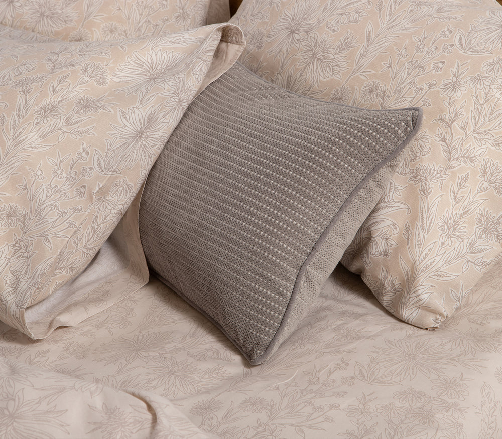 Σετ Σεντόνια Υπέρδιπλα Μπεζ Lucil 240Χ270 Nef-Nef Homeware