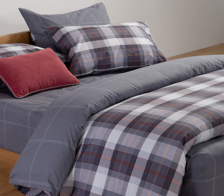 Σετ Σεντόνια Υπέρδιπλα Μπλε Racket 240Χ270 Nef-Nef Homeware