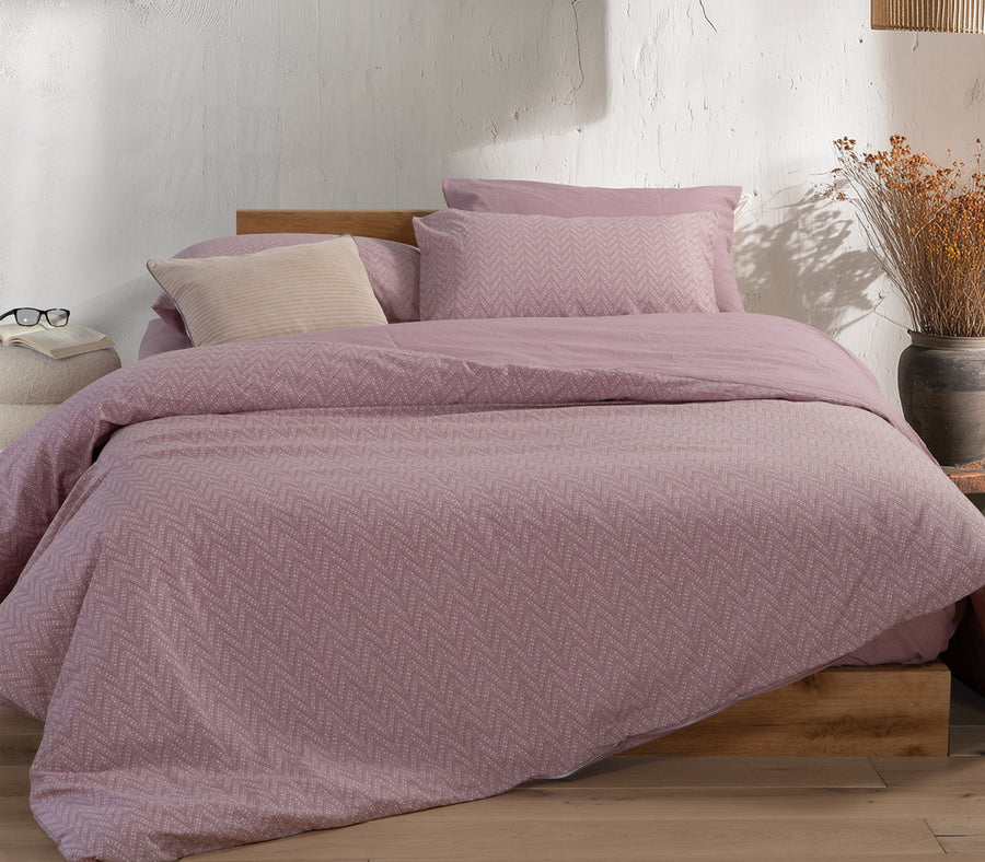 Σετ Σεντόνια Υπέρδιπλα Μωβ Suspen 240Χ270 Nef-Nef Homeware