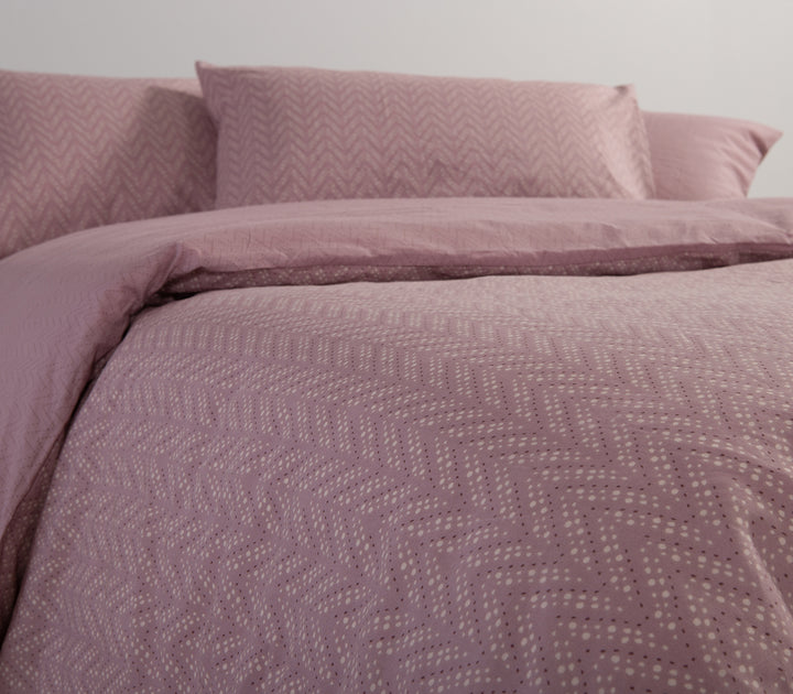 Σετ Σεντόνια Υπέρδιπλα Μωβ Suspen 240Χ270 Nef-Nef Homeware