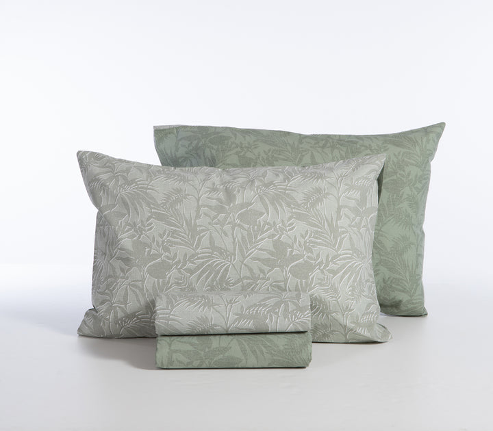 Σετ Σεντόνια Υπέρδιπλα Πράσινα Dazier 240Χ270 Nef-Nef Homeware