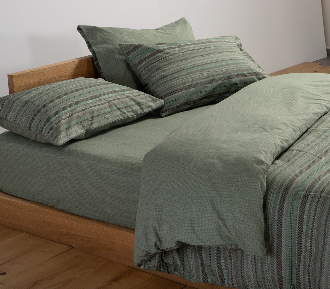 Σετ Σεντόνια Υπέρδιπλα Πράσινα Degree 240Χ270 Nef-Nef Homeware