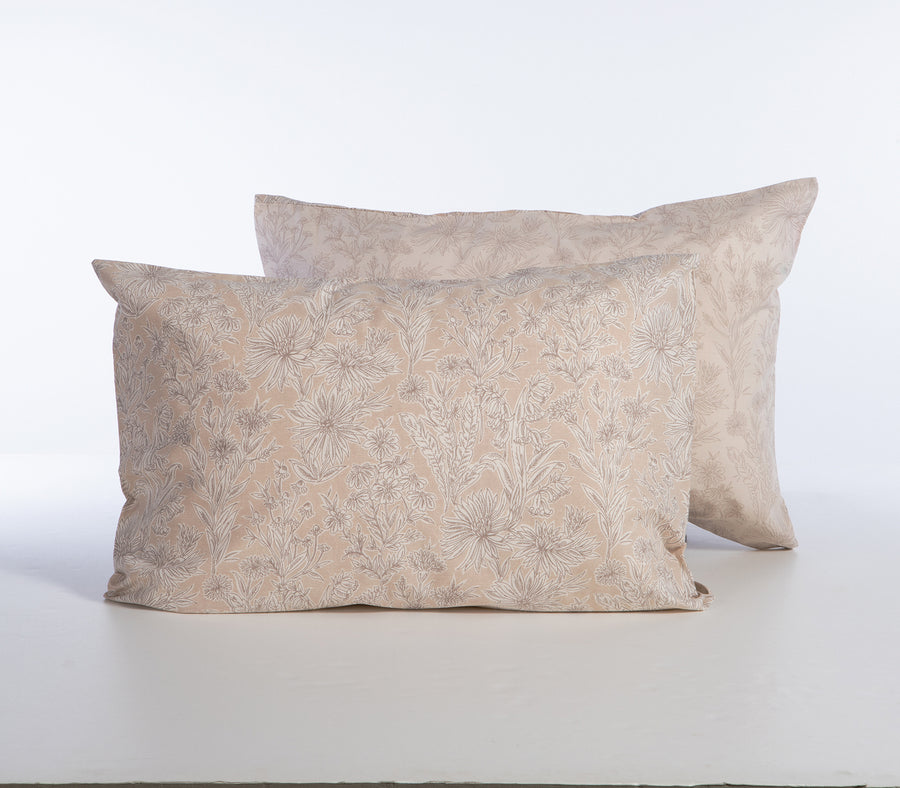 Μαξιλαροθήκη Ύπνου Βαμβακερή Μπεζ Lucil 52X72 Nef-Nef Homeware