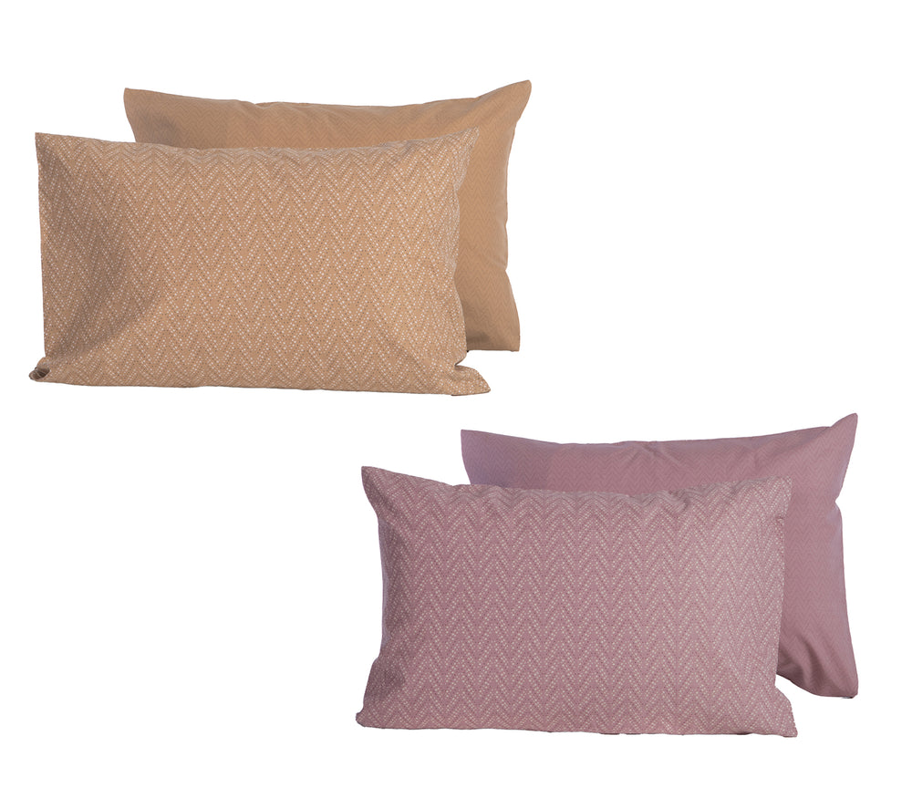 Μαξιλαροθήκη Ύπνου Βαμβακερή Καφέ Suspen 52X72 Nef-Nef Homeware