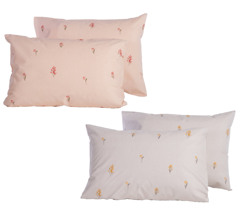 Μαξιλαροθήκη Ύπνου Βαμβακερή Γκρι Fragesca 52X72 Nef-Nef Homeware