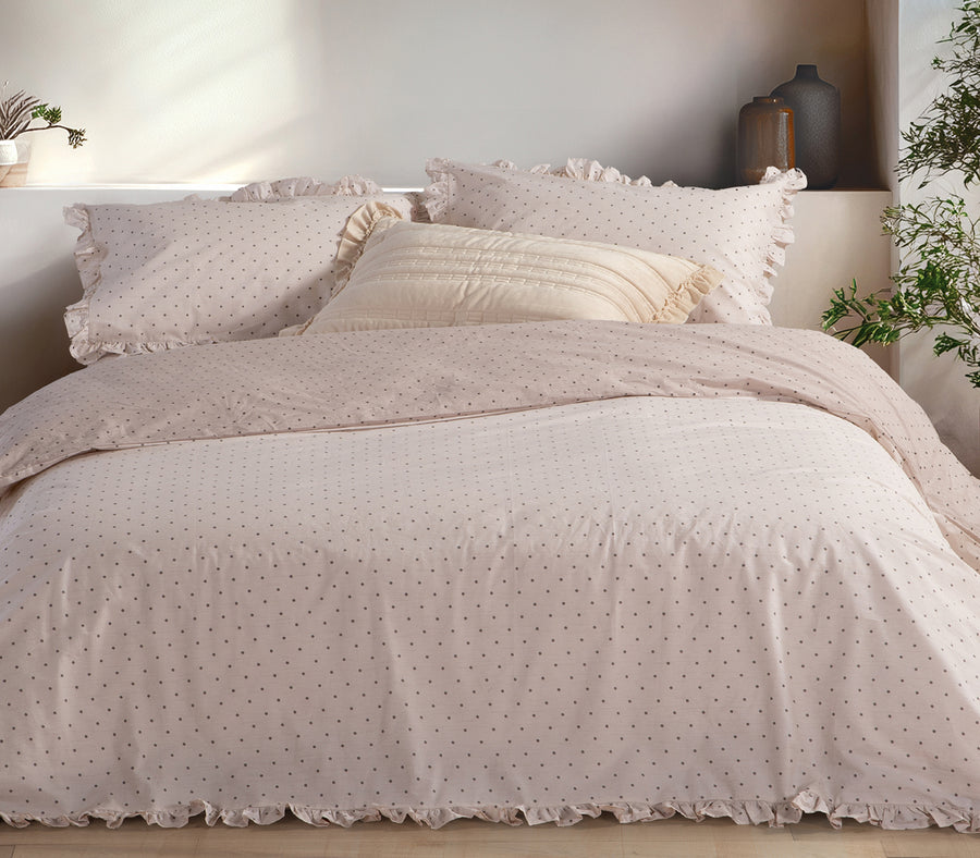 Σετ Σεντόνια Υπέρδιπλα Μπεζ Piombino 240Χ270 Nef-Nef Homeware