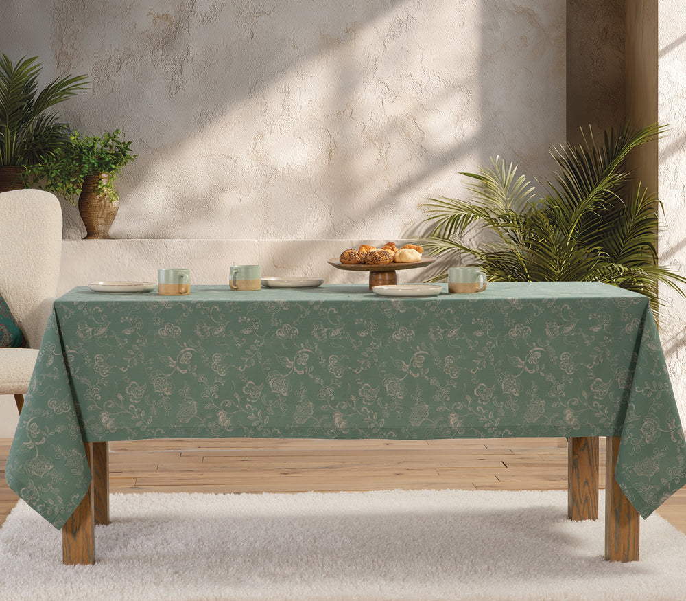 Τραπεζομάντηλο Πράσινο Carena 140Χ240 Nef-Nef Homeware