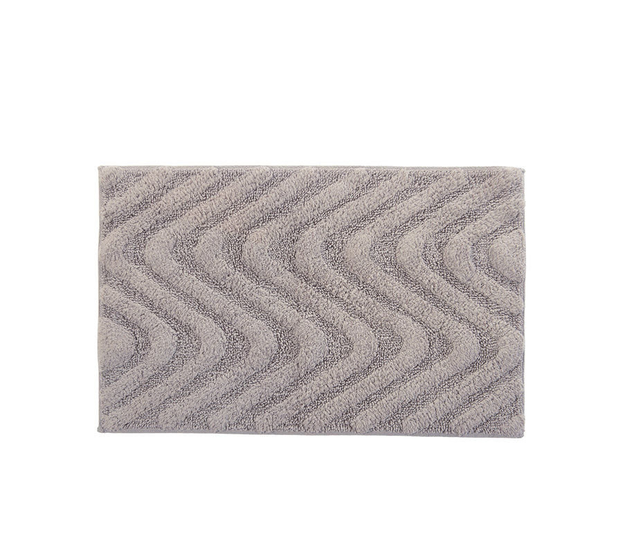Χαλάκι Μπάνιου Γκρι James 50X80 Nef-Nef Homeware
