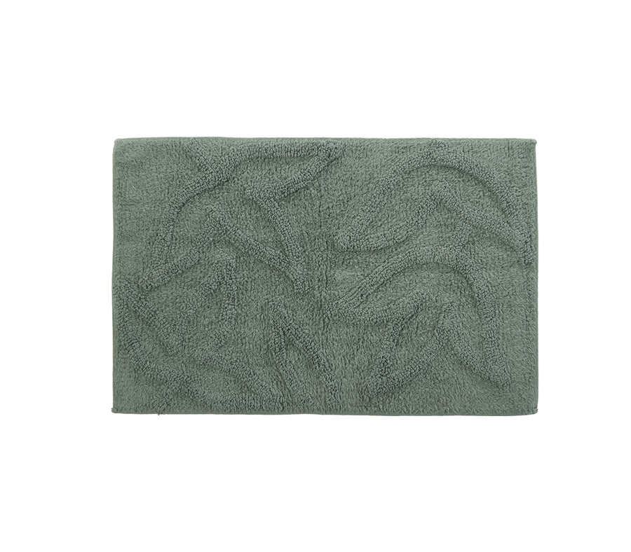 Χαλάκι Μπάνιου Πράσινο Zasmen 50X80 Nef-Nef Homeware