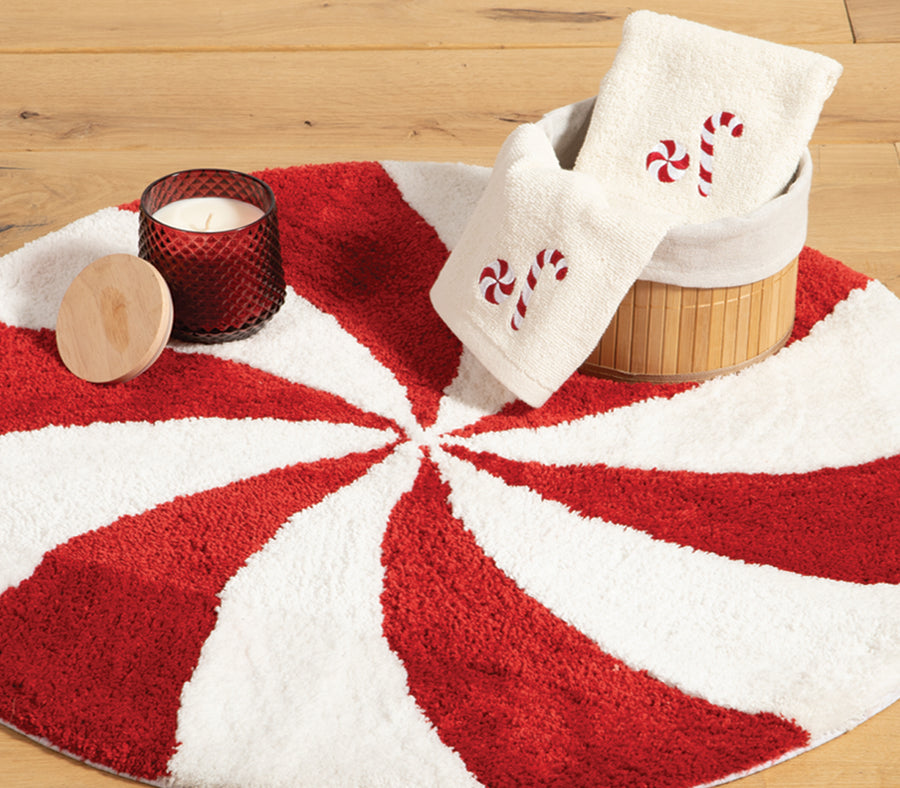 Χριστουγεννιάτικο Ταπέτο Κόκκινο/Άσπρο Sweet Christmas D70 Nef-Nef Homeware