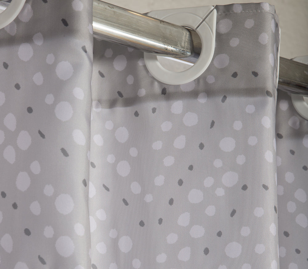 Κουρτίνα Μπάνιου Γκρι Fonteste 180X180 Nef-Nef Homeware