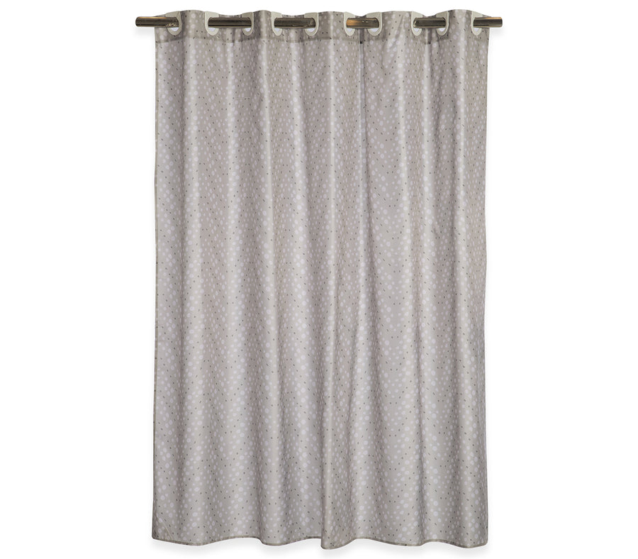 Κουρτίνα Μπάνιου Γκρι Fonteste 180X200 Nef-Nef Homeware