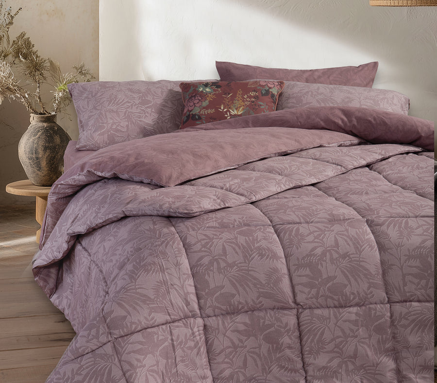 Πάπλωμα Υπέρδιπλο Μωβ Dazier 240X220 Nef-Nef Homeware