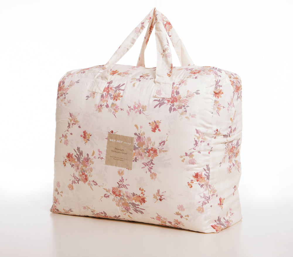 Πάπλωμα Υπέρδιπλο Εκρού/Ροζ Lefebr 240X230 Nef-Nef Homeware