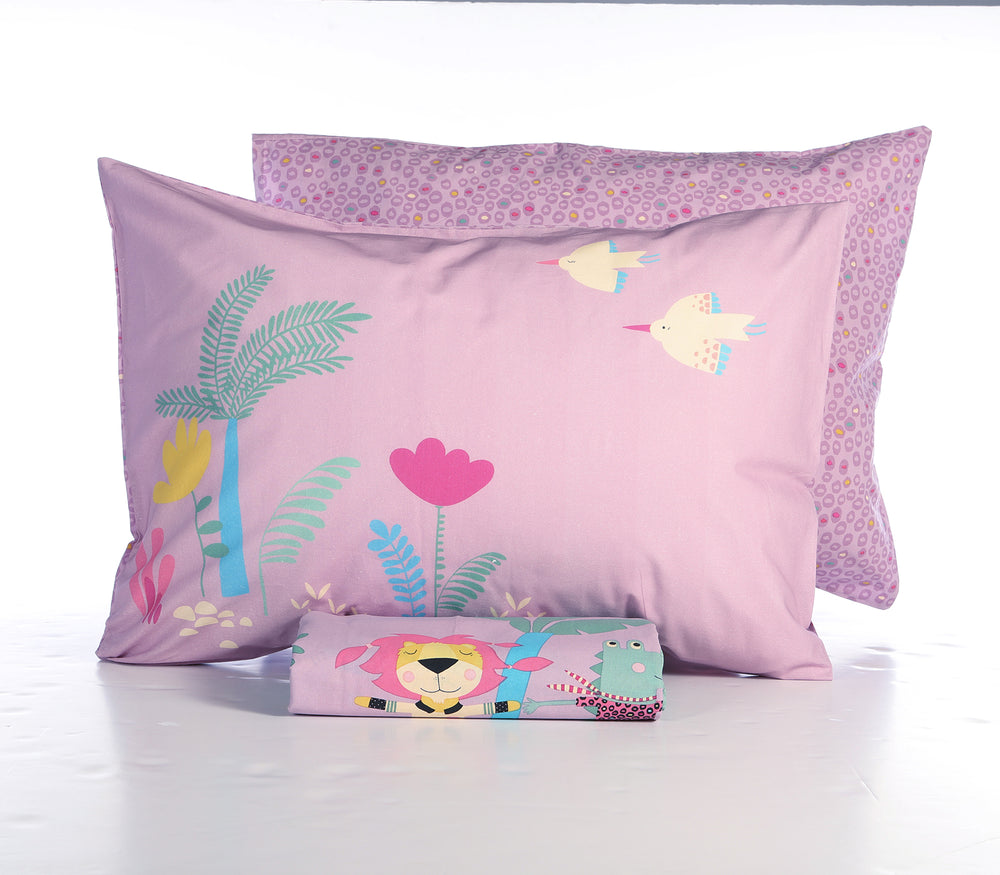 Σετ Παιδική Παπλωματοθήκη Μωβ Roller Friends Nef-Nef Homeware