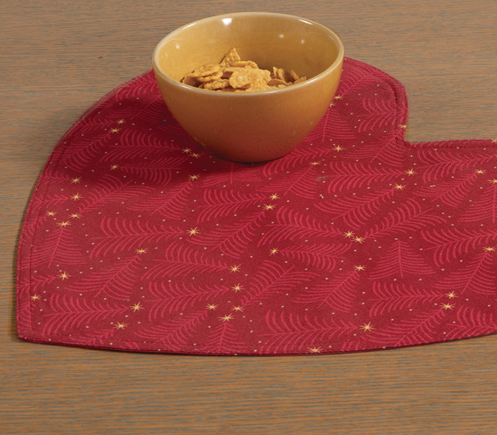 Χριστουγεννιάτικα Σουπλά Κόκκινο December Nef-Nef Homeware