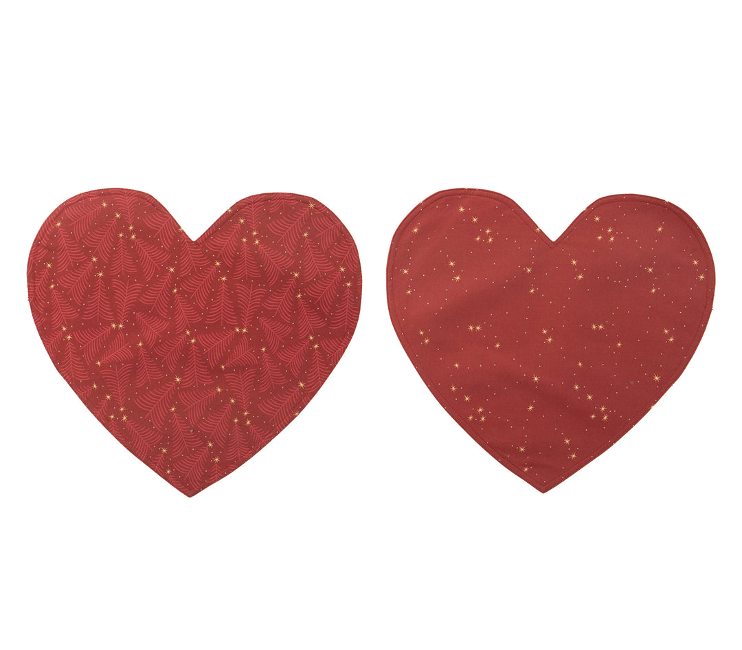 Χριστουγεννιάτικα Σουπλά Κόκκινο December Nef-Nef Homeware