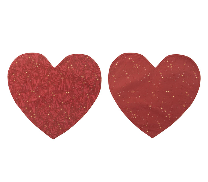 Χριστουγεννιάτικα Σουπλά Κόκκινο December Nef-Nef Homeware