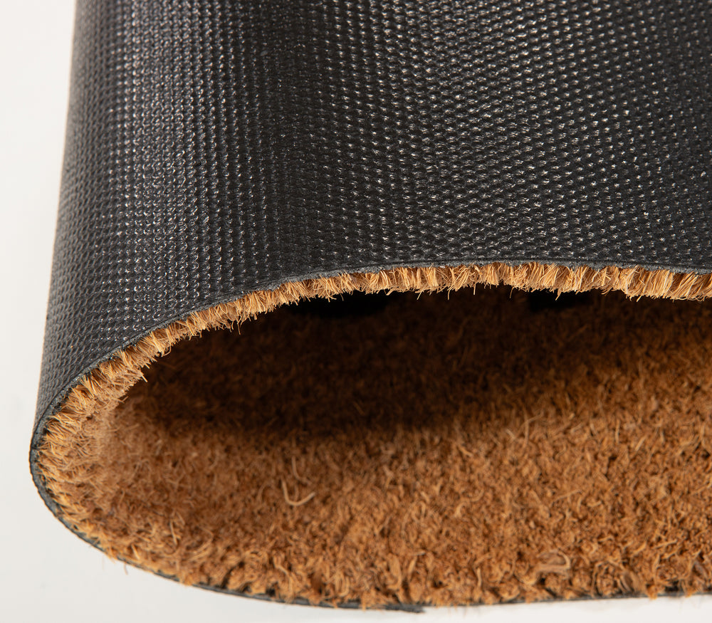 Ταπέτο Εισόδου Μπεζ "Welcome" από Κοκοφοίνικα 25Χ75 Nef-Nef Homeware