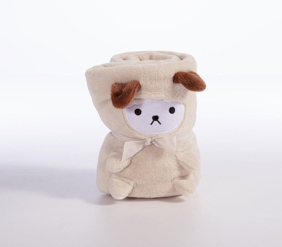 Fleece Κουβέρτα Εκρού Αγκαλιάς Lovely Sheep 80X110 Nef-Nef Homeware