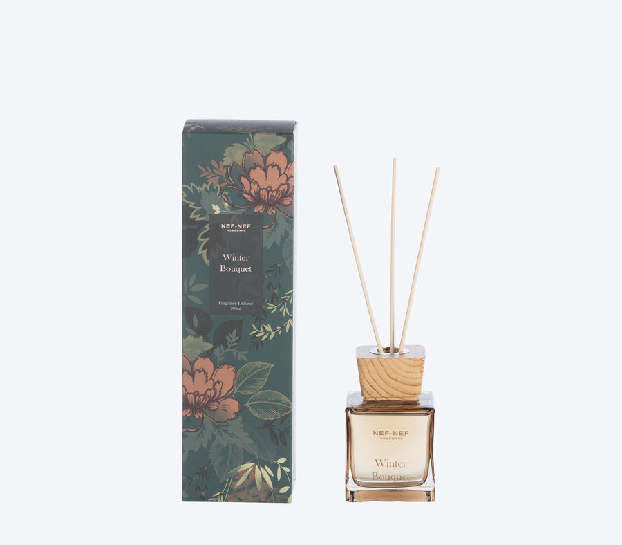 Αρωματικό Χώρου με Στικς Πετρόλ Winter Bouquet Nef-Nef Homeware