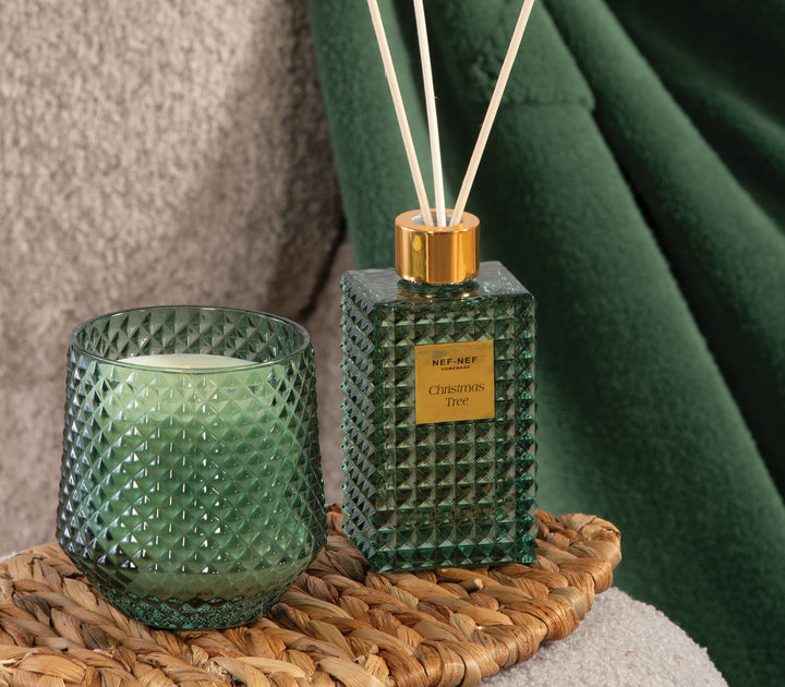 Αρωματικό Χώρου Στικς Πράσινο Christmas Tree 150ml Nef-Nef Homeware