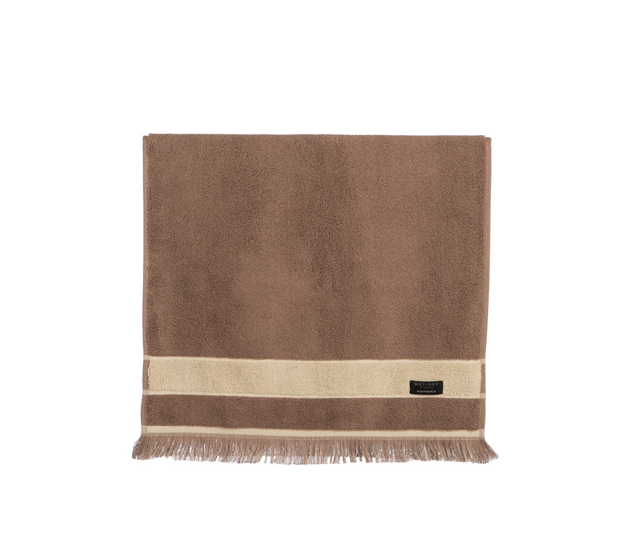Πετσέτα Προσώπου Καφέ Sentimen 50X90 Nef-Nef Homeware