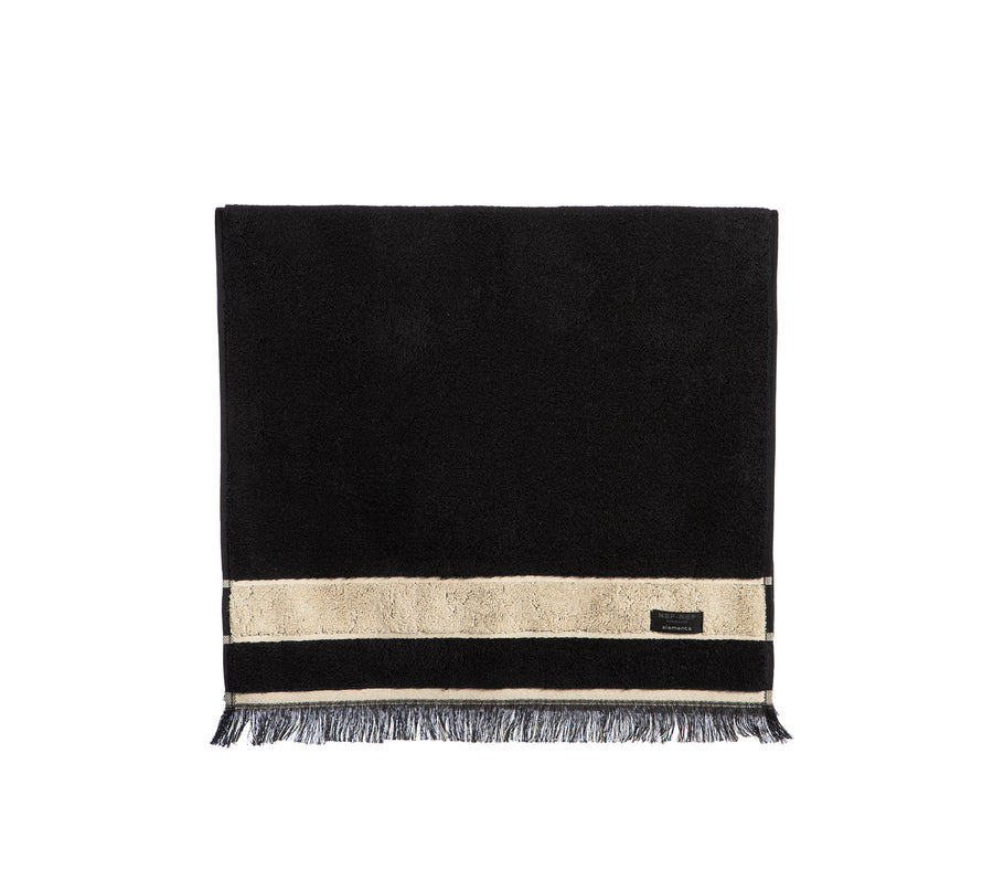 Πετσέτα Σώματος Μαύρη Sentimen 70X140 Nef-Nef Homeware