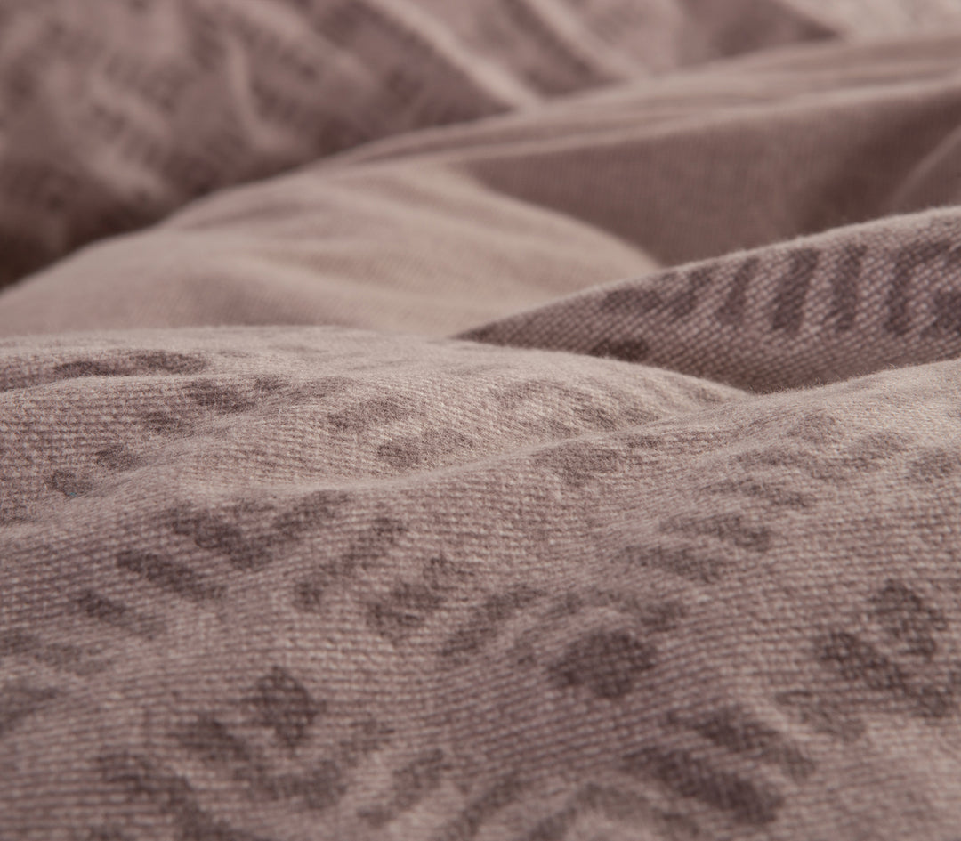 Σετ Σεντόνια King Size Μόκκα Με Λάστιχο Otrando Nef-Nef Homeware