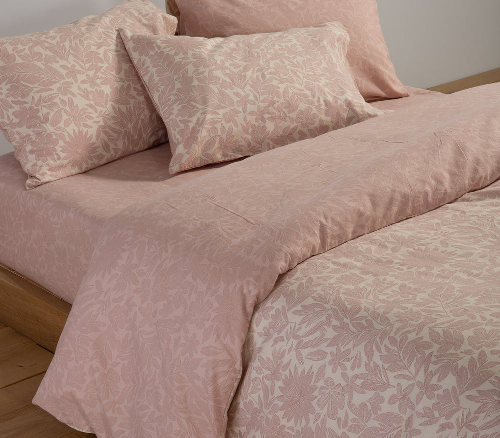 Σετ Παπλωματοθήκη Υπέρδιπλη Ροζ Issual 240Χ230 Nef-Nef Homeware