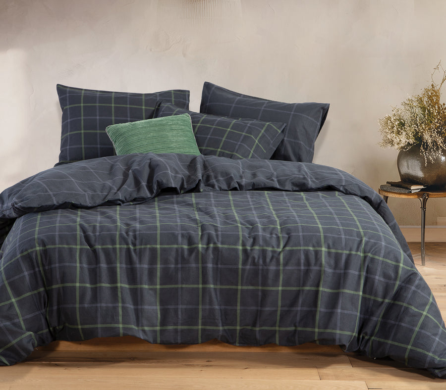 Σετ Παπλωματοθήκη Μονή Μπλε Naiberg 160Χ230 Nef-Nef Homeware