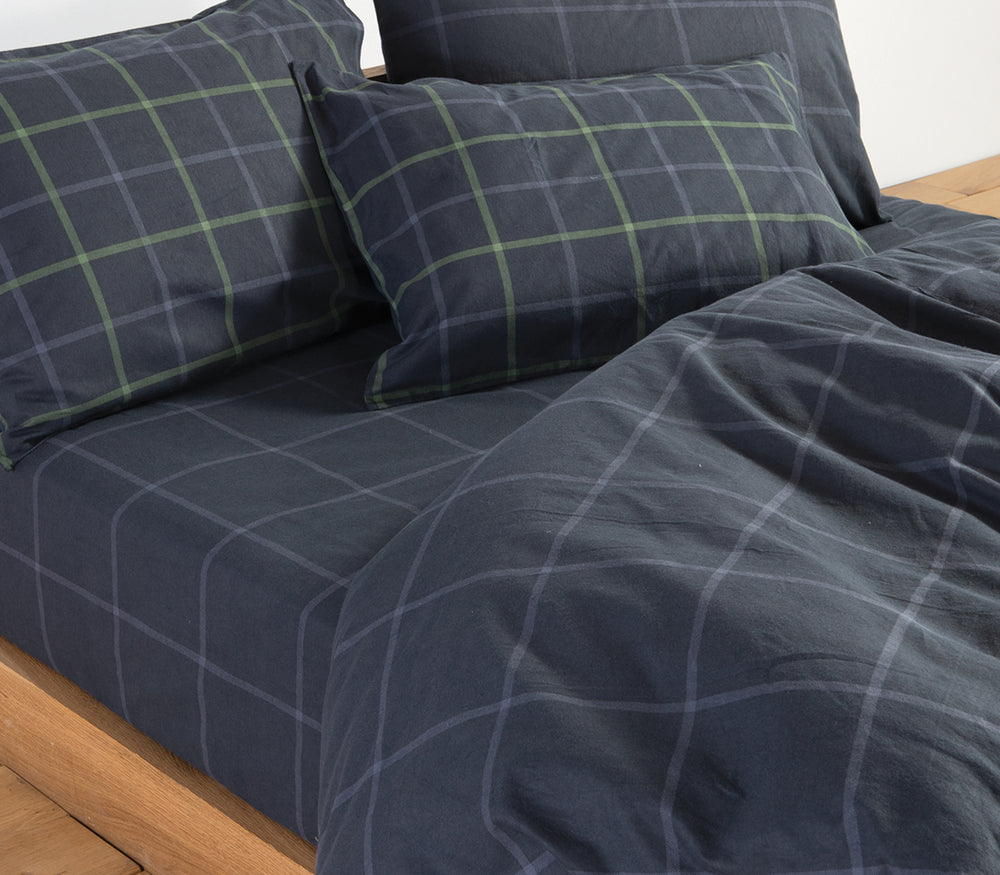 Σετ Παπλωματοθήκη Υπέρδιπλη Μπλε Naiberg 240Χ230 Nef-Nef Homeware