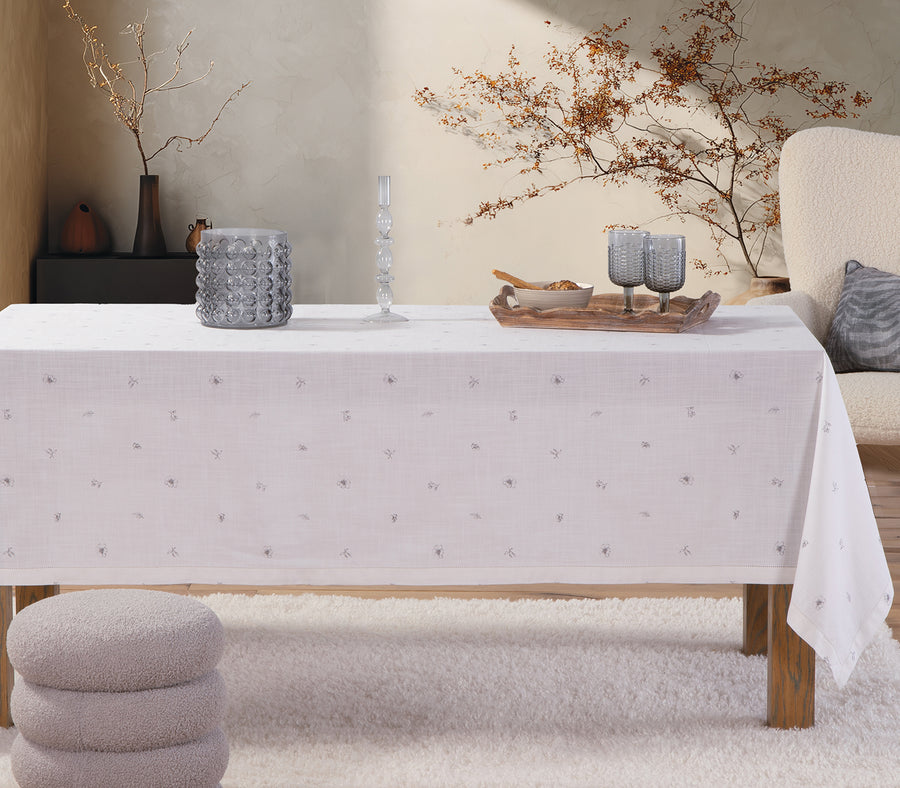 Τραπεζομάντηλο Εκρού Βαμβακερό Serena 150X250 Nef-Nef Homeware