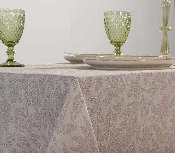 Τραπεζομάντηλο Μπεζ Βαμβακερό Issual 150X250 Nef-Nef Homeware
