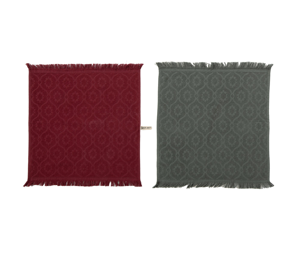 Ποτηρόπανο Πράσινο Βαμβακερό Marocco Nef-Nef Homeware 50X50