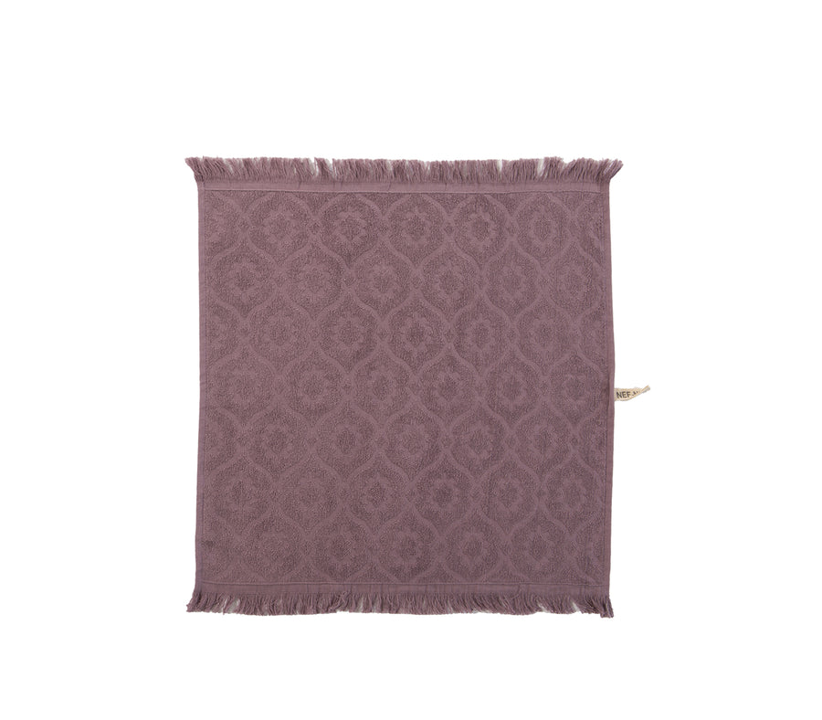 Ποτηρόπανο Μωβ Βαμβακερό Marocco Nef-Nef Homeware 50X50