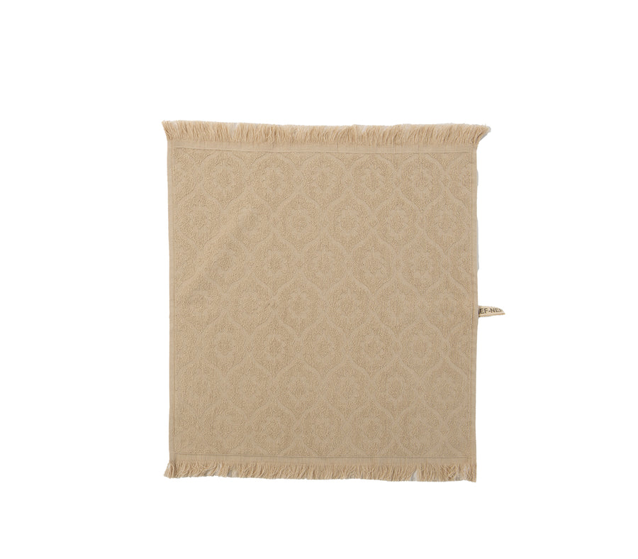 Ποτηρόπανο Μπεζ Βαμβακερό Marocco Nef-Nef Homeware 50X50