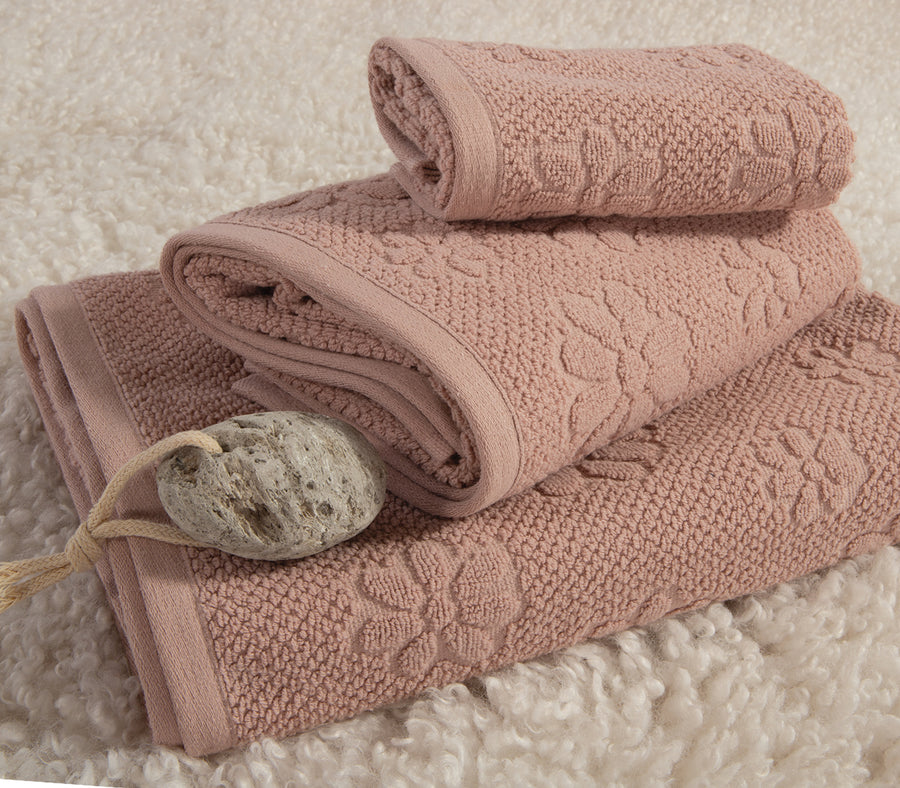 Πετσέτα Χεριών Ροζ Margot 30X50 Nef-Nef Homeware