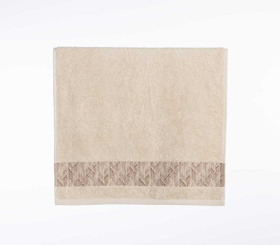 Πετσέτα Προσώπου Εκρού Depreo 50X90 Nef-Nef Homeware